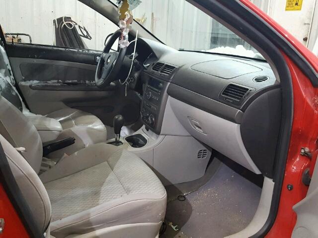 1G1AL58F287294725 - 2008 CHEVROLET COBALT LT RED photo 5