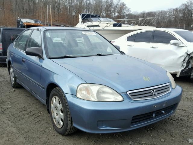 2HGEJ657XXH543004 - 1999 HONDA CIVIC LX BLUE photo 1