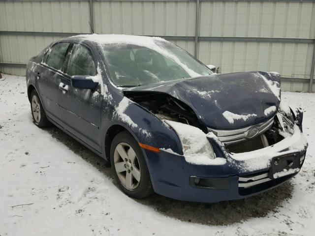 3FAHP011X7R192808 - 2007 FORD FUSION SE BLUE photo 1