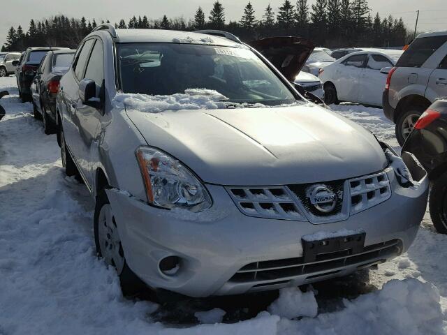 JN8AS5MV4BW288336 - 2011 NISSAN ROGUE S SILVER photo 1