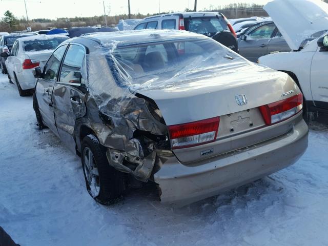 1HGCM56884A039528 - 2004 HONDA ACCORD EX GOLD photo 3