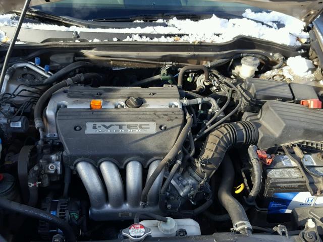 1HGCM56884A039528 - 2004 HONDA ACCORD EX GOLD photo 7