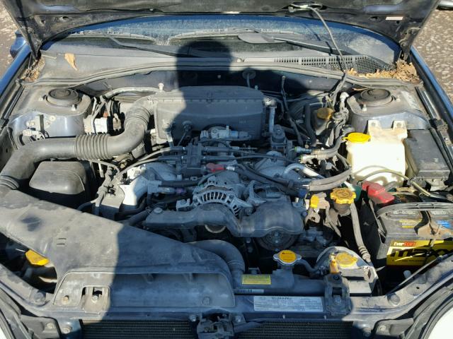 4S3BE625747206161 - 2004 SUBARU LEGACY L S BLUE photo 7