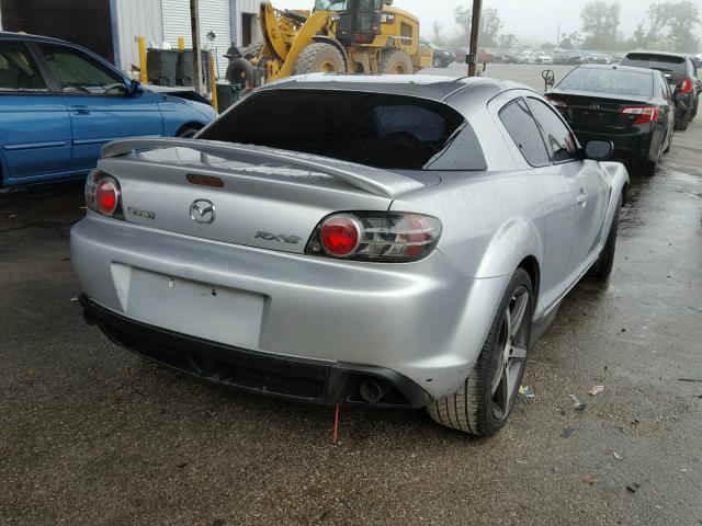 JM1FE173940101223 - 2004 MAZDA RX8 SILVER photo 4