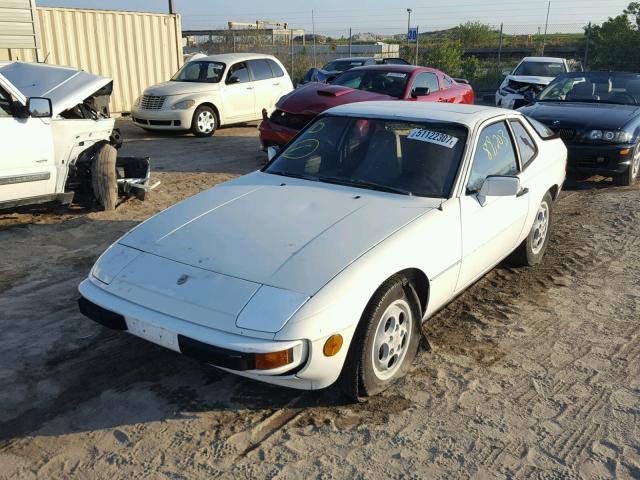 WP0AA0922HN456246 - 1987 PORSCHE 924 S WHITE photo 2