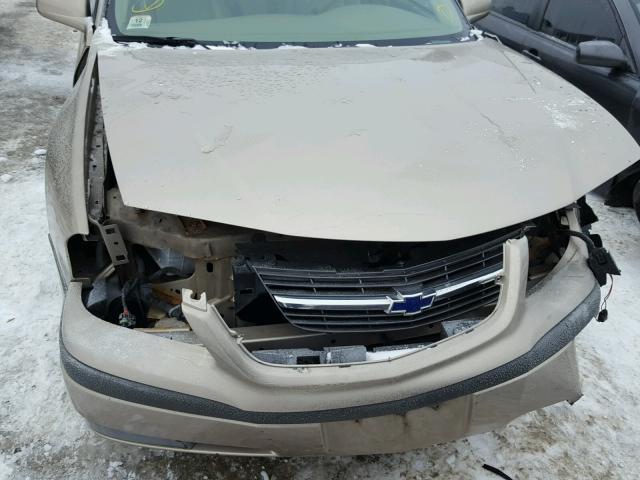 2G1WH55K029301444 - 2002 CHEVROLET IMPALA LS TAN photo 9