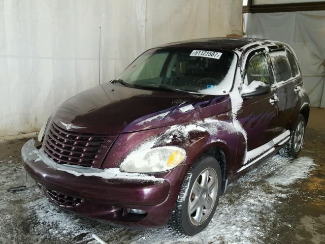 3C8FY68B63T504179 - 2003 CHRYSLER PT CRUISER PURPLE photo 2