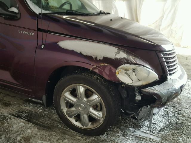 3C8FY68B63T504179 - 2003 CHRYSLER PT CRUISER PURPLE photo 9