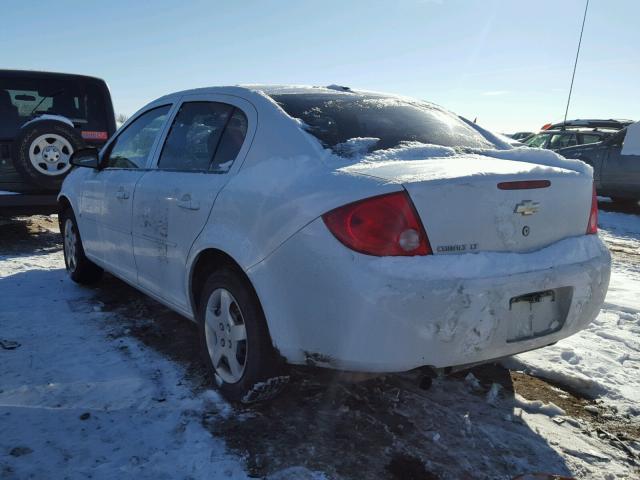 1G1AL58F287154822 - 2008 CHEVROLET COBALT LT WHITE photo 3