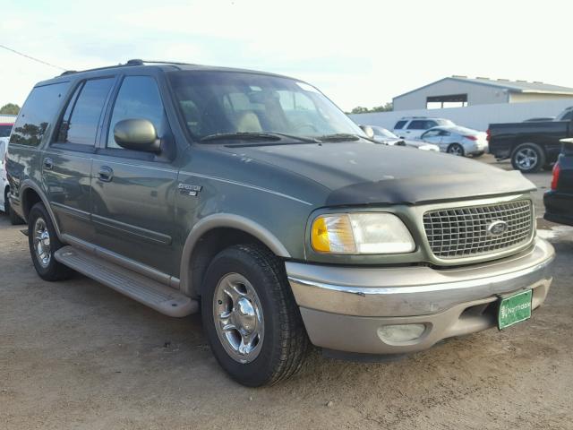 1FMRU17L71LA59463 - 2001 FORD EXPEDITION GREEN photo 1