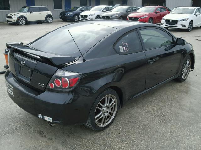 JTKDE167080265695 - 2008 SCION TC BLACK photo 4