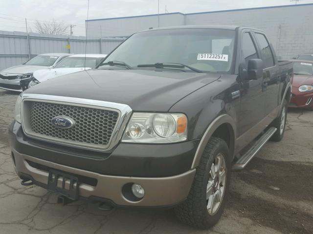 1FTPW14596KB42837 - 2006 FORD F150 SUPER BROWN photo 2