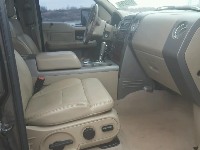 1FTPW14596KB42837 - 2006 FORD F150 SUPER BROWN photo 5