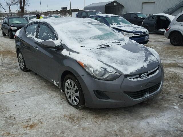 5NPDH4AE4DH313590 - 2013 HYUNDAI ELANTRA GL GRAY photo 1