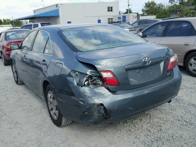 JTNBE46K373083762 - 2007 TOYOTA CAMRY NEW GREEN photo 3