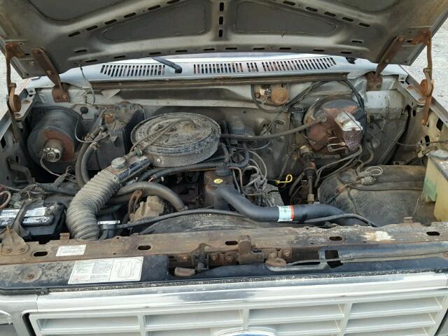 1FTDF15YXGNA10973 - 1986 FORD F150 GRAY photo 7