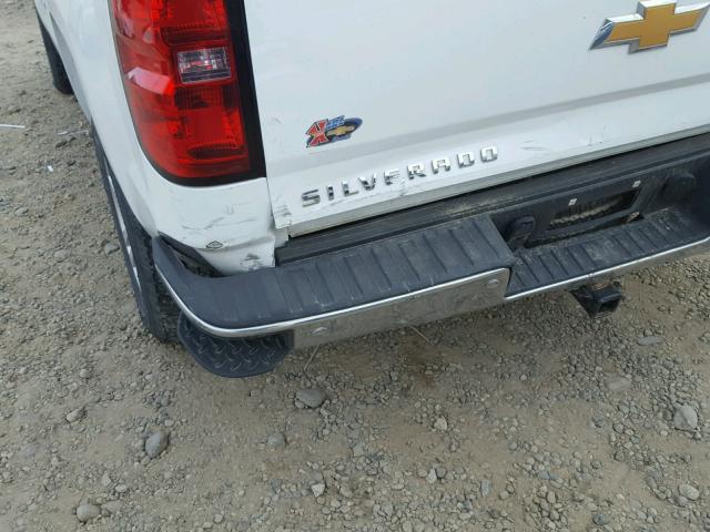 3GCUKREC8EG166367 - 2014 CHEVROLET SILVERADO WHITE photo 9