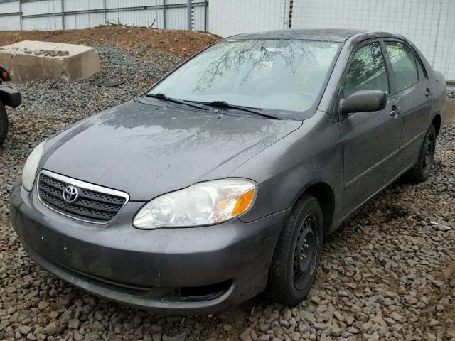 2T1BR32E88C930531 - 2008 TOYOTA COROLLA CE GRAY photo 2