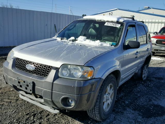 1FMYU04146KC03122 - 2006 FORD ESCAPE LIM GRAY photo 2