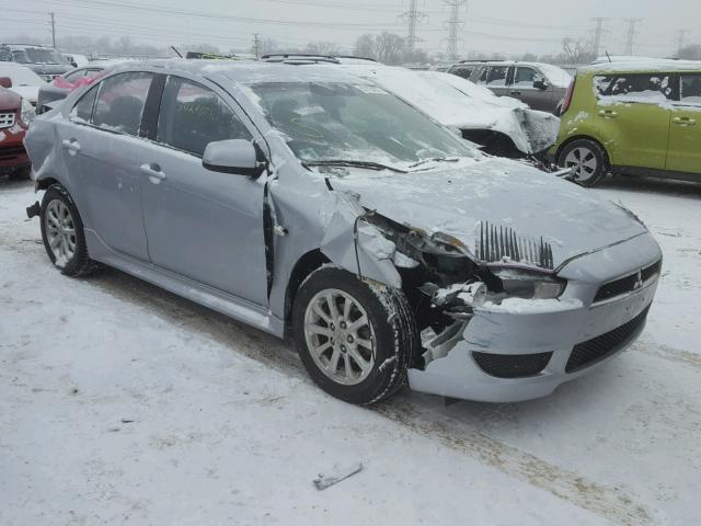 JA32U2FU6BU024946 - 2011 MITSUBISHI LANCER ES/ SILVER photo 1