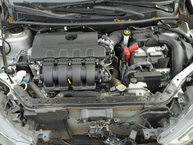 3N1AB7AP1GY240891 - 2016 NISSAN SENTRA S SILVER photo 7