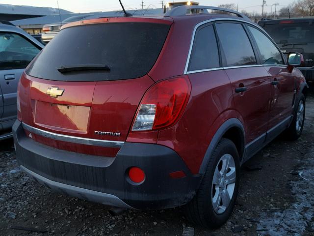 3GNAL2EK1ES515212 - 2014 CHEVROLET CAPTIVA LS 红色 照片 4