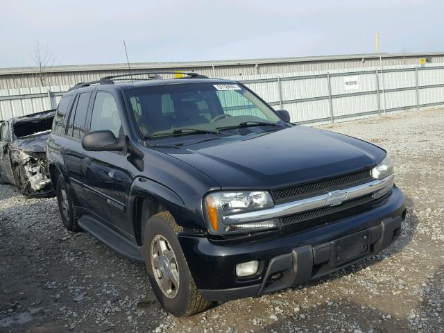 1GNDT13S032101101 - 2003 CHEVROLET TRAILBLAZE BLACK photo 1