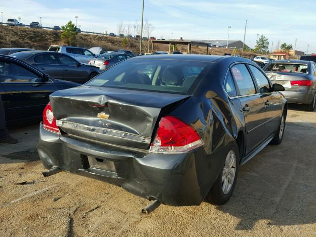 2G1WA5E35F1156743 - 2015 CHEVROLET IMPALA LIM BLUE photo 4