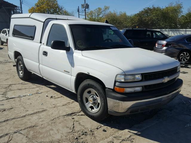 1GCEC14V11Z294451 - 2001 CHEVROLET SILVERADO WHITE photo 1