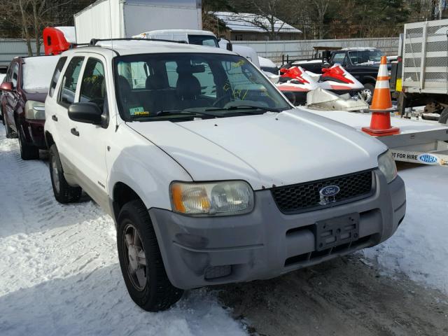 1FMYU02152KB98378 - 2002 FORD ESCAPE XLS WHITE photo 1