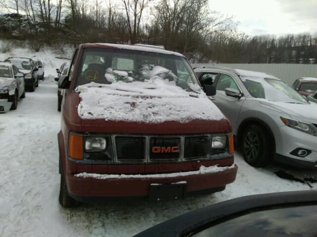 1GK0M15Z3KB507361 - 1989 GMC SAFARI RED photo 9