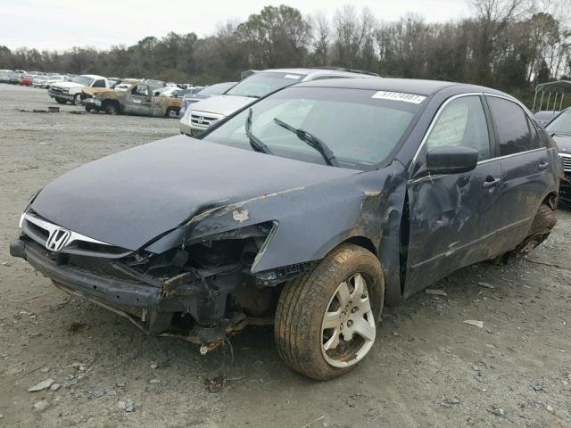 3HGCM56486G703120 - 2006 HONDA ACCORD LX GRAY photo 2