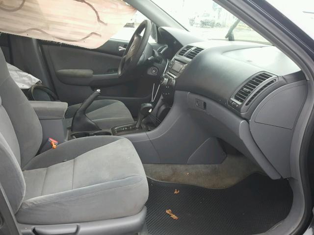 3HGCM56486G703120 - 2006 HONDA ACCORD LX GRAY photo 5