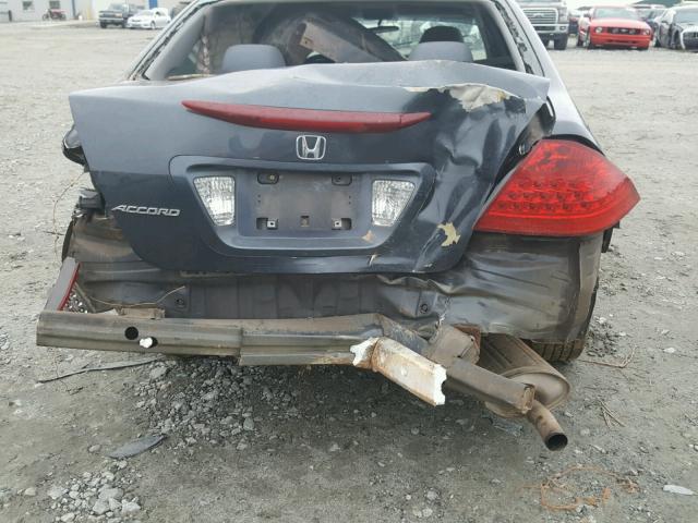 3HGCM56486G703120 - 2006 HONDA ACCORD LX GRAY photo 9