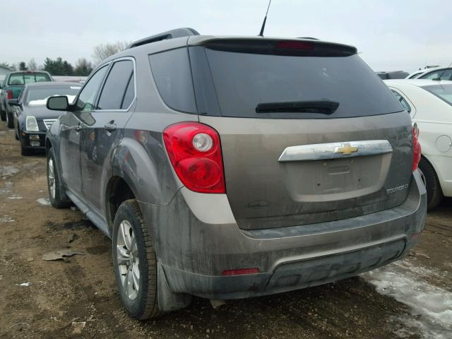 2CNALDEC7B6442012 - 2011 CHEVROLET EQUINOX LT GRAY photo 3