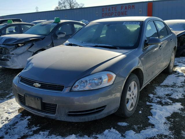 2G1WB55K479372834 - 2007 CHEVROLET IMPALA LS GRAY photo 2