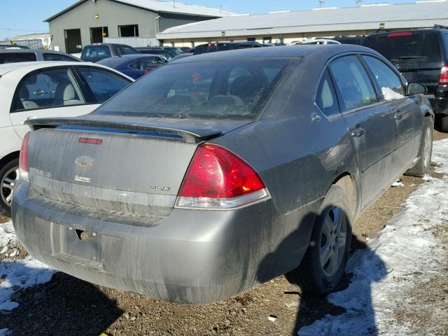 2G1WB55K479372834 - 2007 CHEVROLET IMPALA LS GRAY photo 4