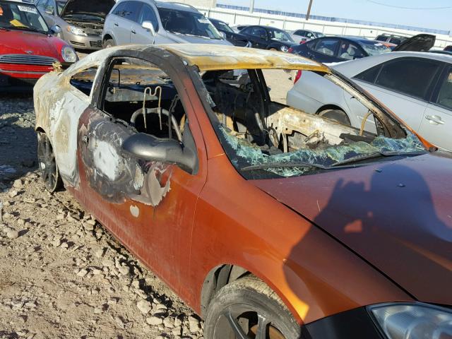 1G1AK12F957603865 - 2005 CHEVROLET COBALT BURN photo 10