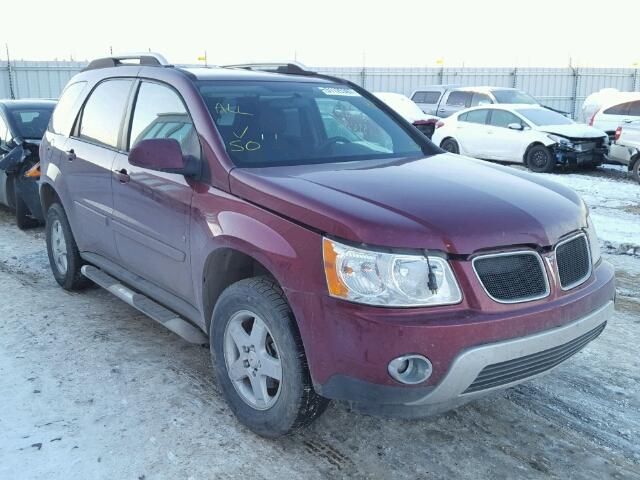 2CKDL63F576019374 - 2007 PONTIAC TORRENT RED photo 1