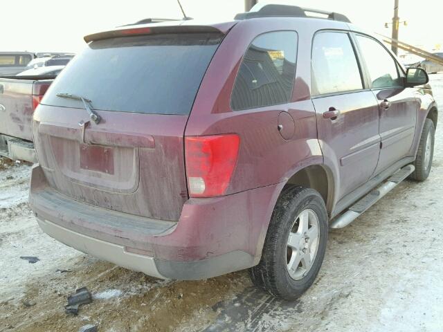 2CKDL63F576019374 - 2007 PONTIAC TORRENT RED photo 4