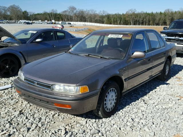 JHMCB7656NC024746 - 1992 HONDA ACCORD LX BROWN photo 2