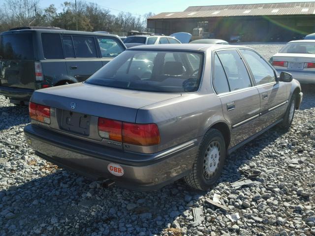 JHMCB7656NC024746 - 1992 HONDA ACCORD LX BROWN photo 4