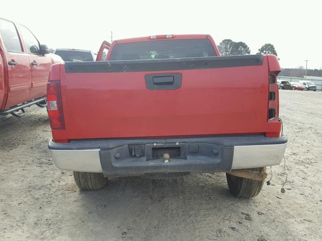 1GCPCPEX1AZ153181 - 2010 CHEVROLET SILVERADO RED photo 6