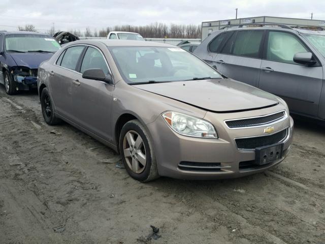 1G1ZG57B98F201582 - 2008 CHEVROLET MALIBU LS TAN photo 1