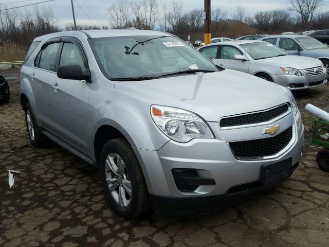 2GNALBEKXC1112970 - 2012 CHEVROLET EQUINOX LS SILVER photo 1