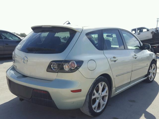 JM1BK343781137998 - 2008 MAZDA 3 HATCHBAC SILVER photo 4