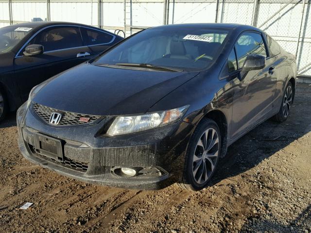 2HGFG4A59DH703042 - 2013 HONDA CIVIC SI BLACK photo 2