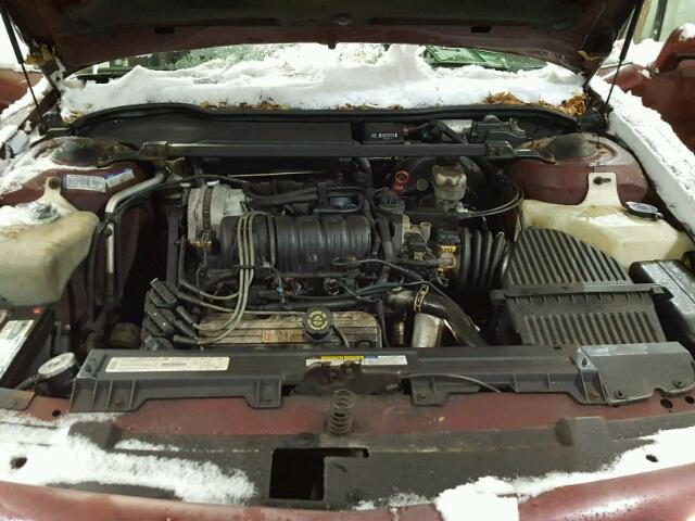 1G3HN52K3V4857316 - 1997 OLDSMOBILE 88 BASE MAROON photo 7