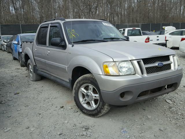 1FMZU77K14UA78132 - 2004 FORD EXPLORER S SILVER photo 1