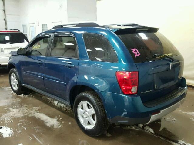 2CKDL73F266098667 - 2006 PONTIAC TORRENT BLUE photo 3